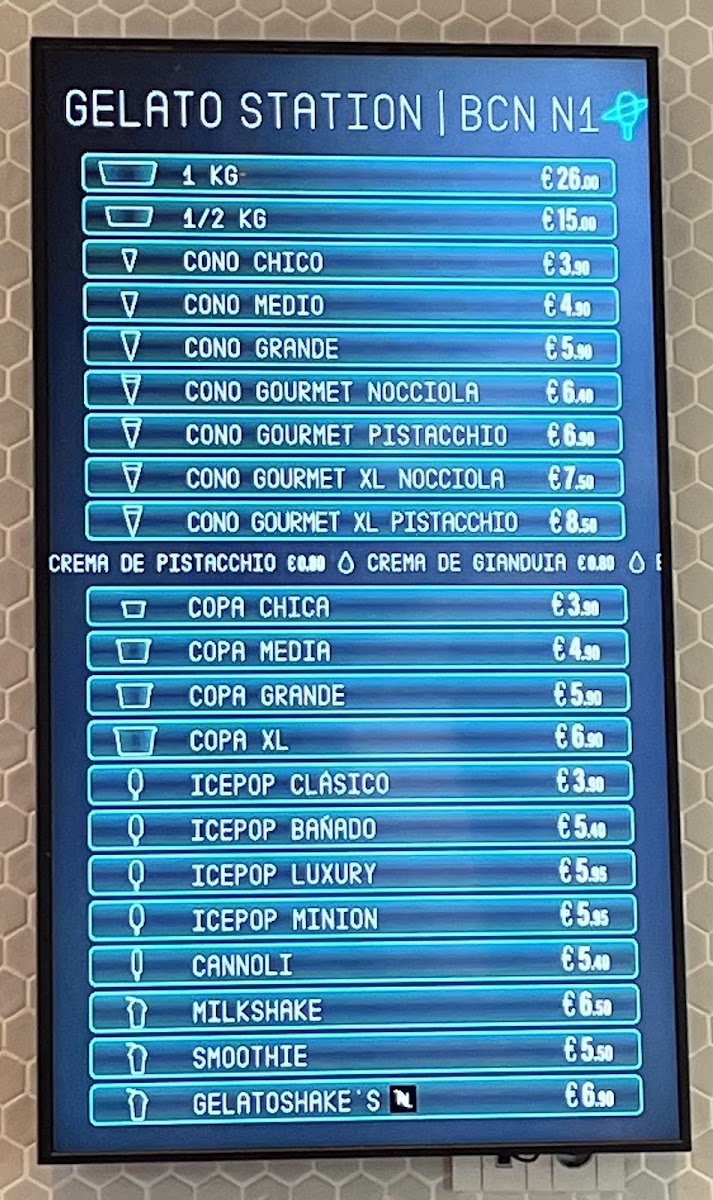 Lucciano’s Photo Menu 2