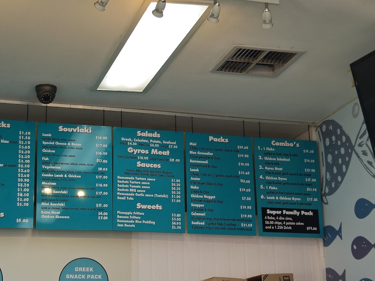 Blue Ocean Fish & Chippery Photo Menu 8