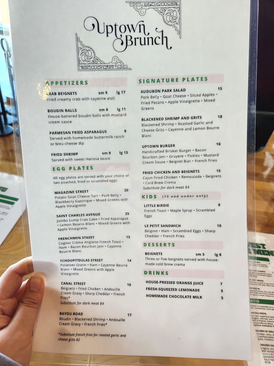 Harvest Coffee - Caprock Photo Menu 3