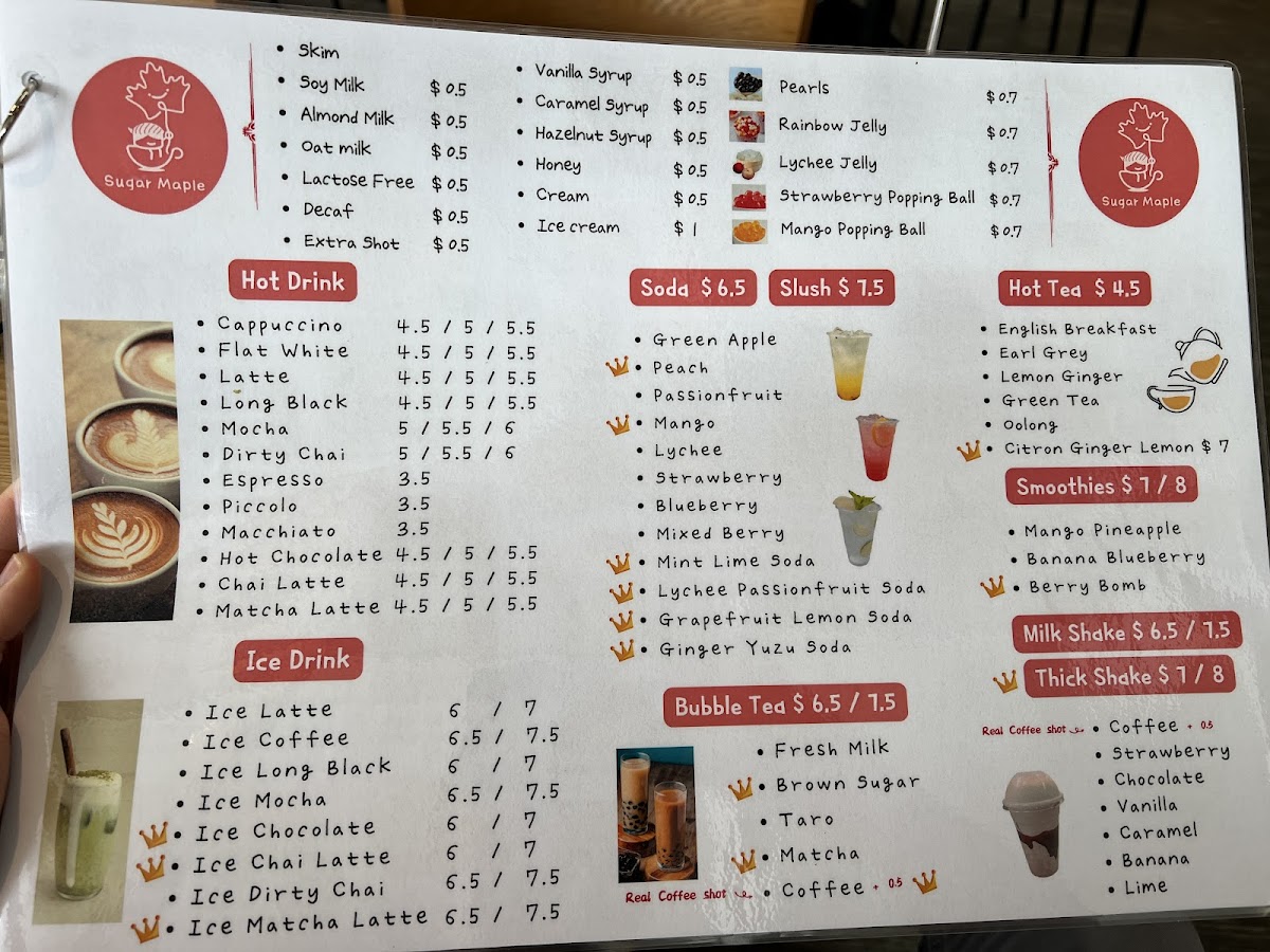 Sugar Maple Japanese Restaurant & Cafe Photo Menu 4
