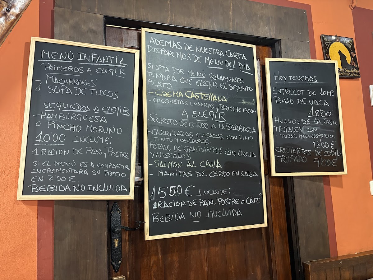 Restaurante La Dehesa Riópar Photo Menu 1
