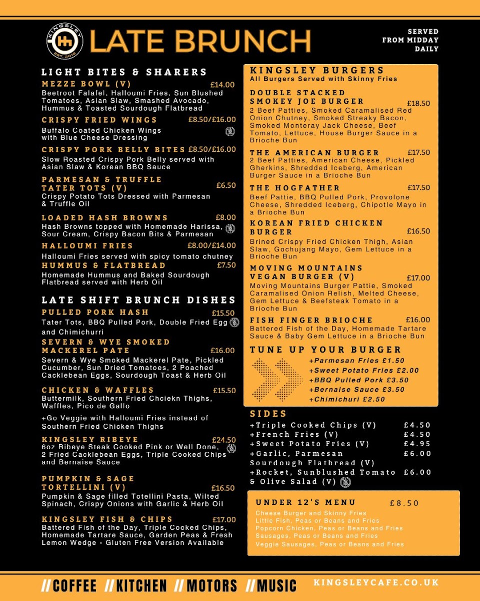Kingsley Café Photo Menu 4