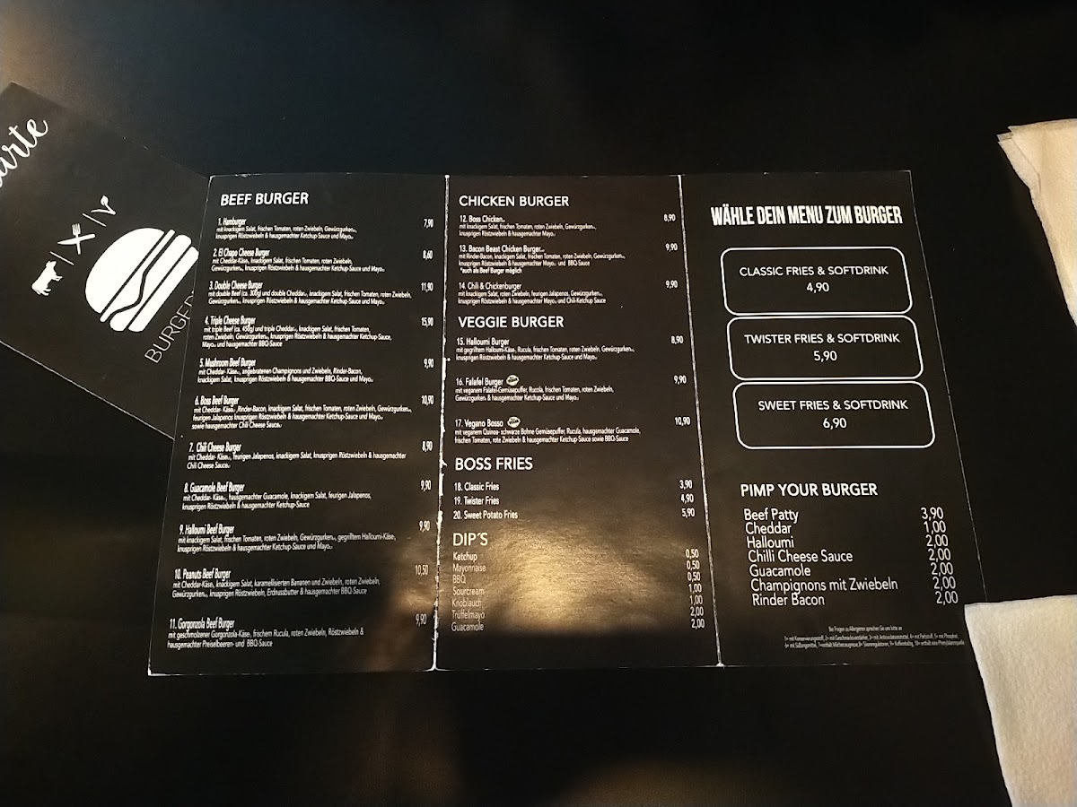 Burger Boss Photo Menu 2