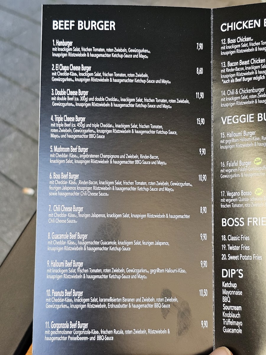 Burger Boss Photo Menu 4