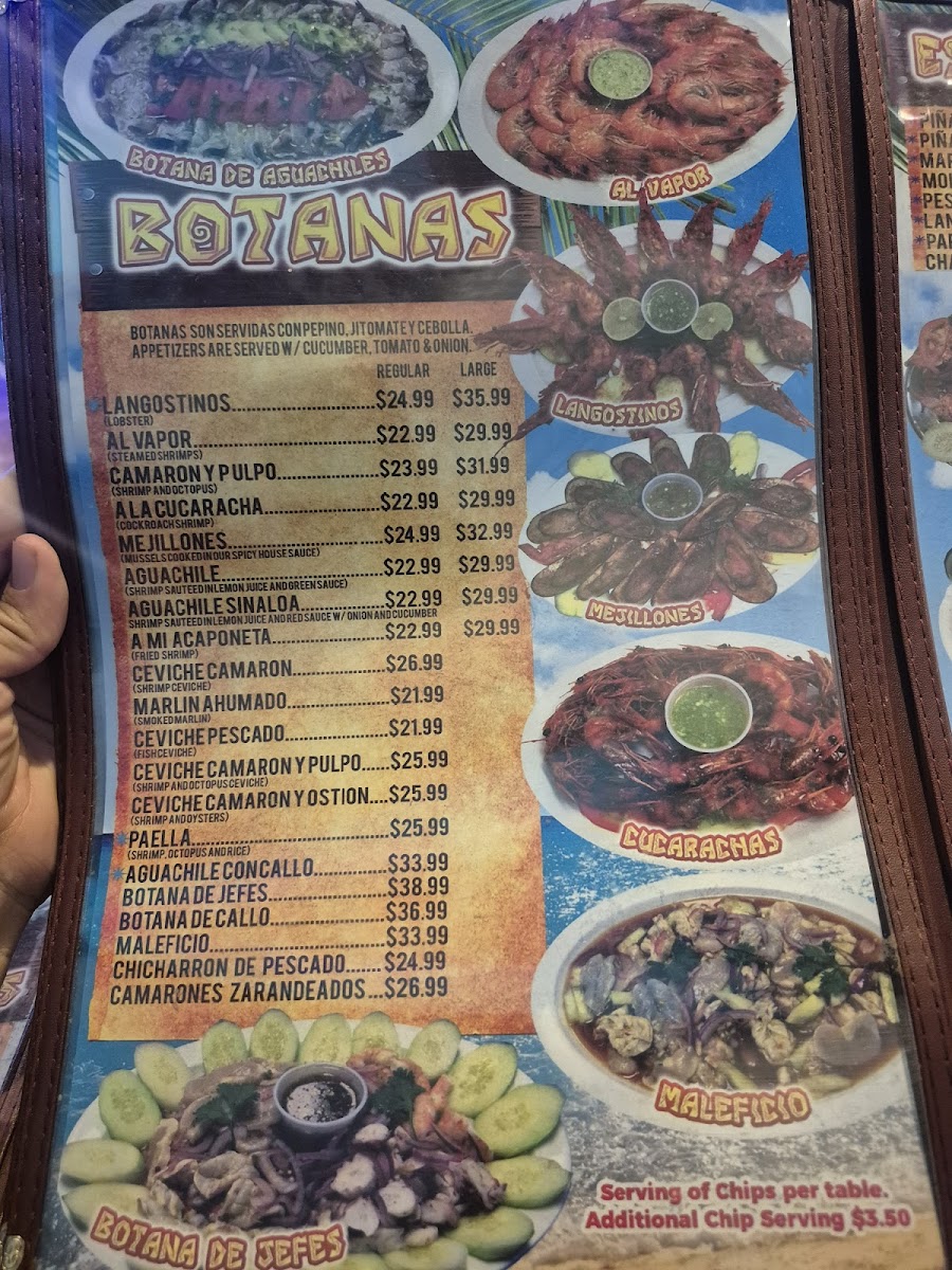 Las Nuevas Islas Photo Menu 10