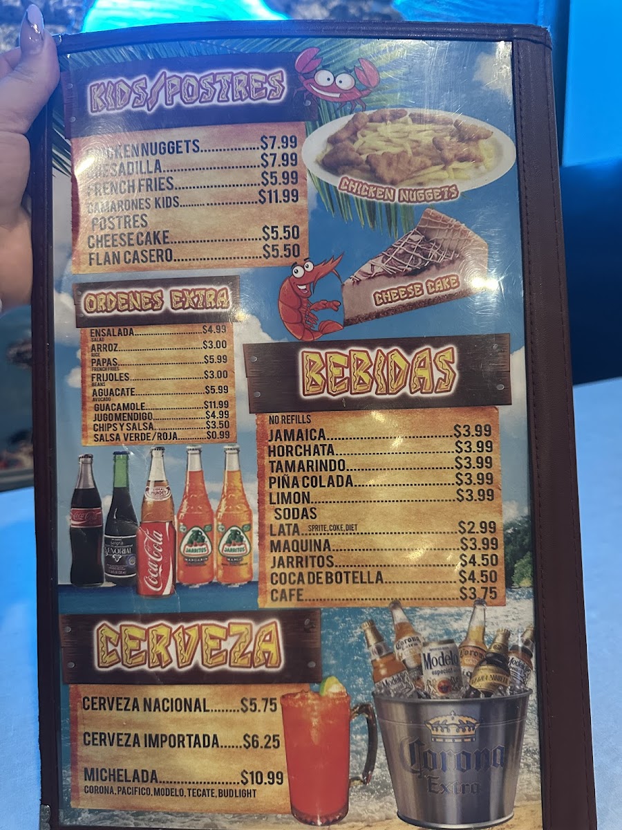 Las Nuevas Islas Photo Menu 3