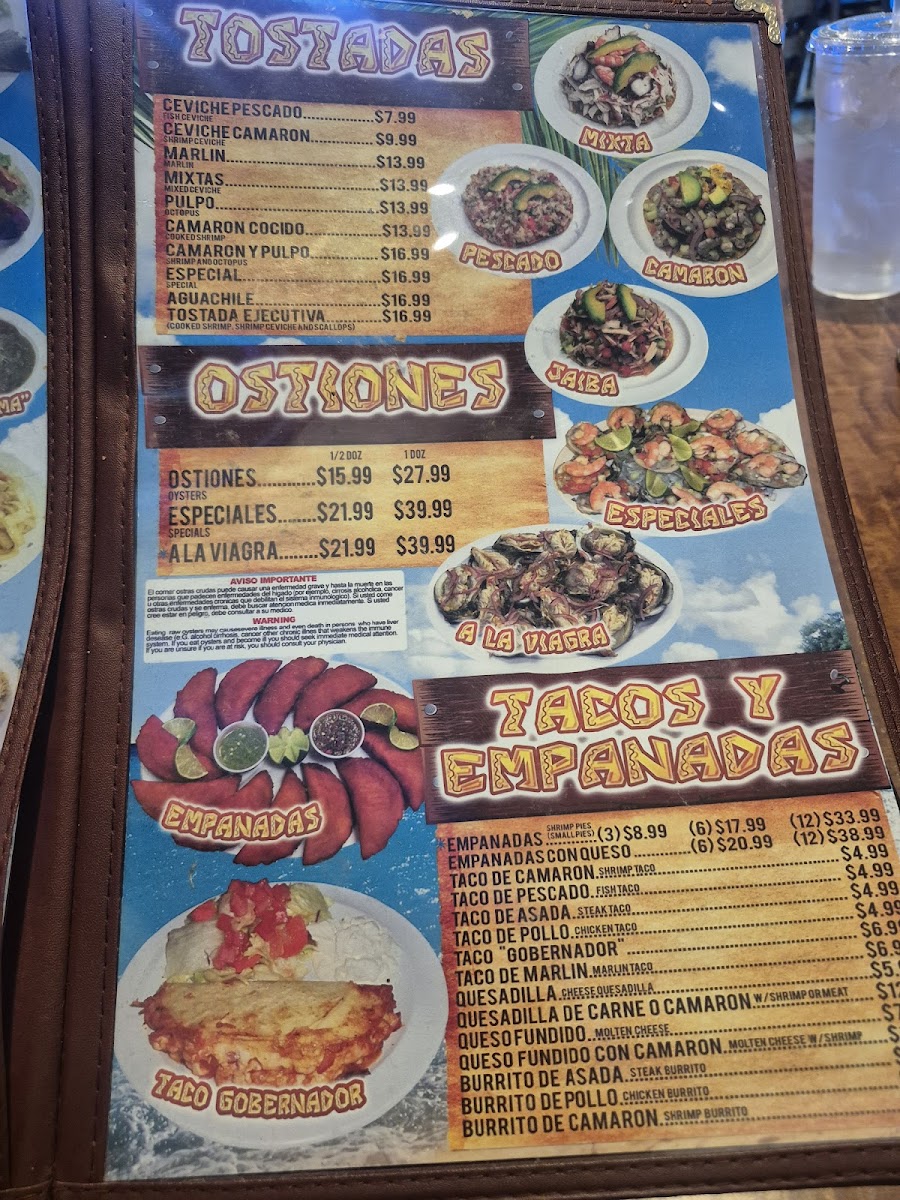 Las Nuevas Islas Photo Menu 7