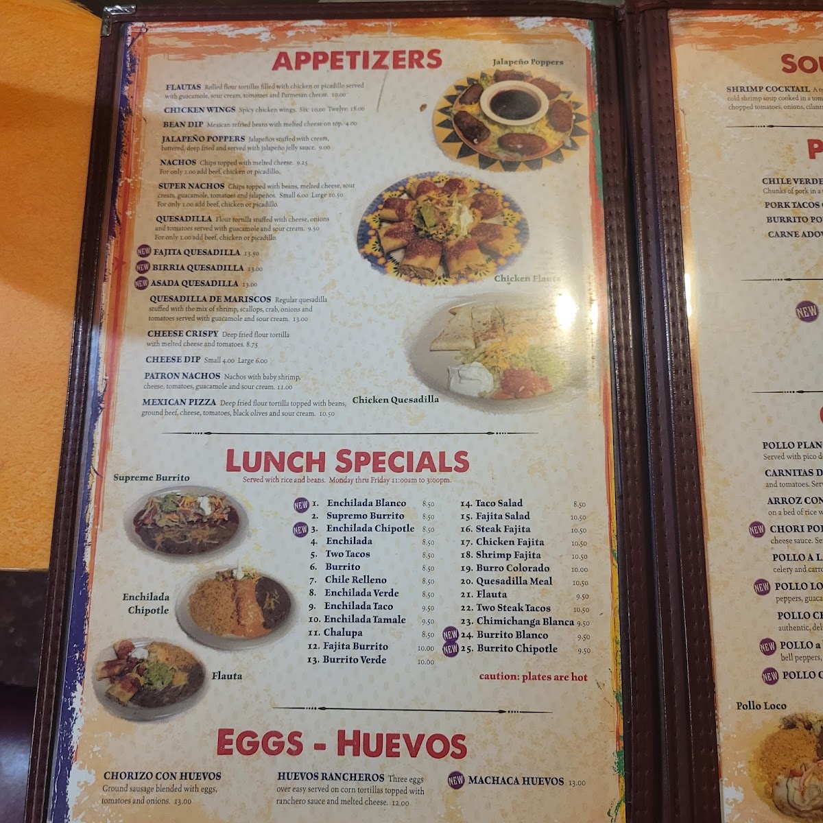 Cuautla Jalisco Family Mexican Restaurant Photo Menu 3