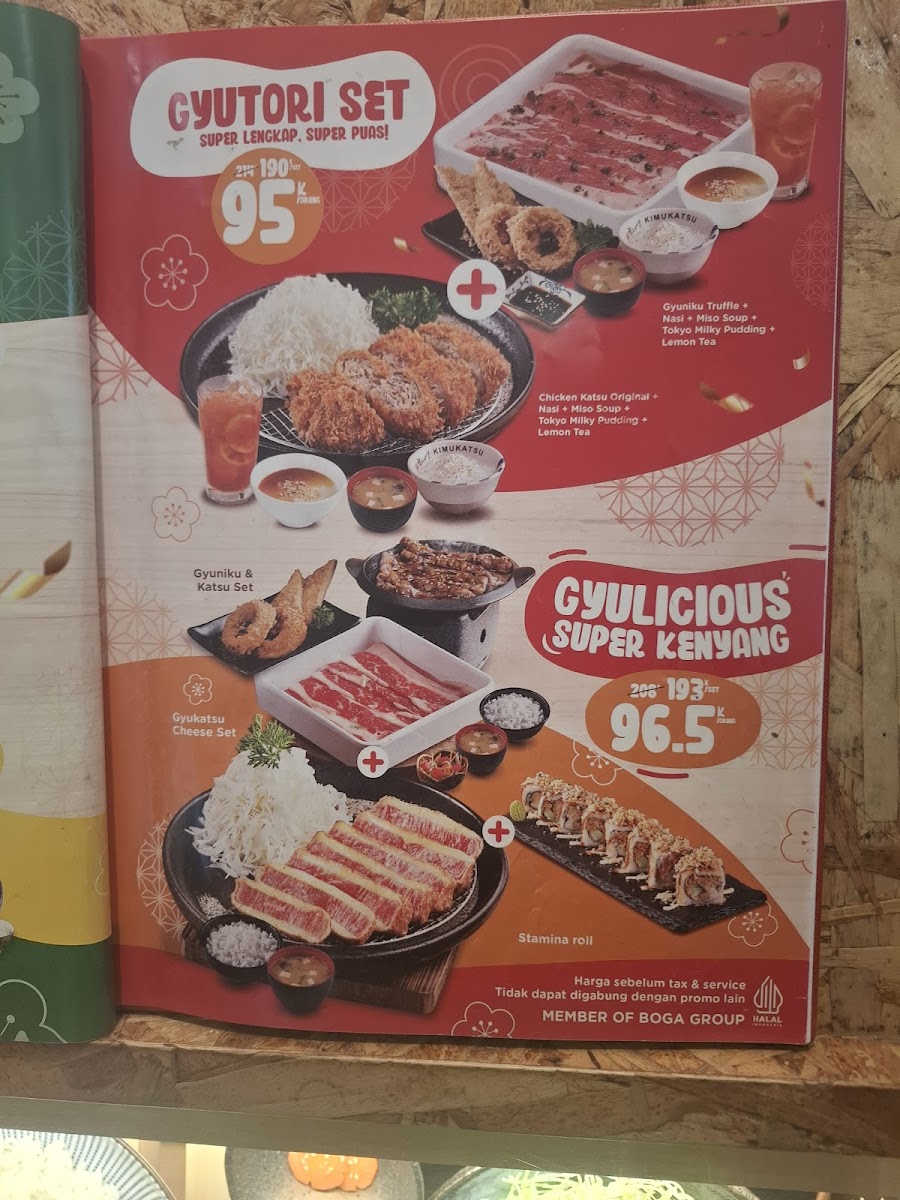 Kimukatsu Bintaro Jaya Xchange Photo Menu 3