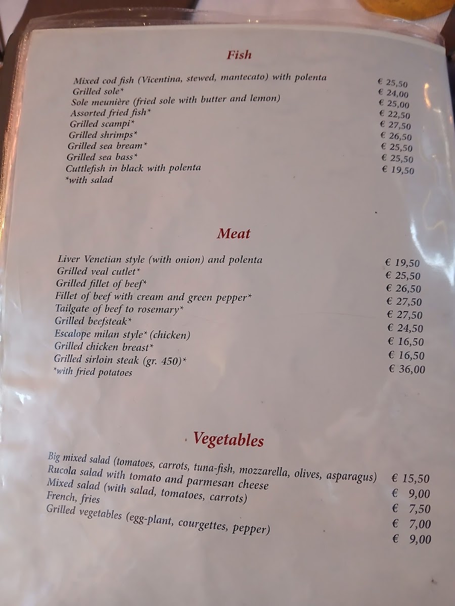 Al Chianti Photo Menu 1