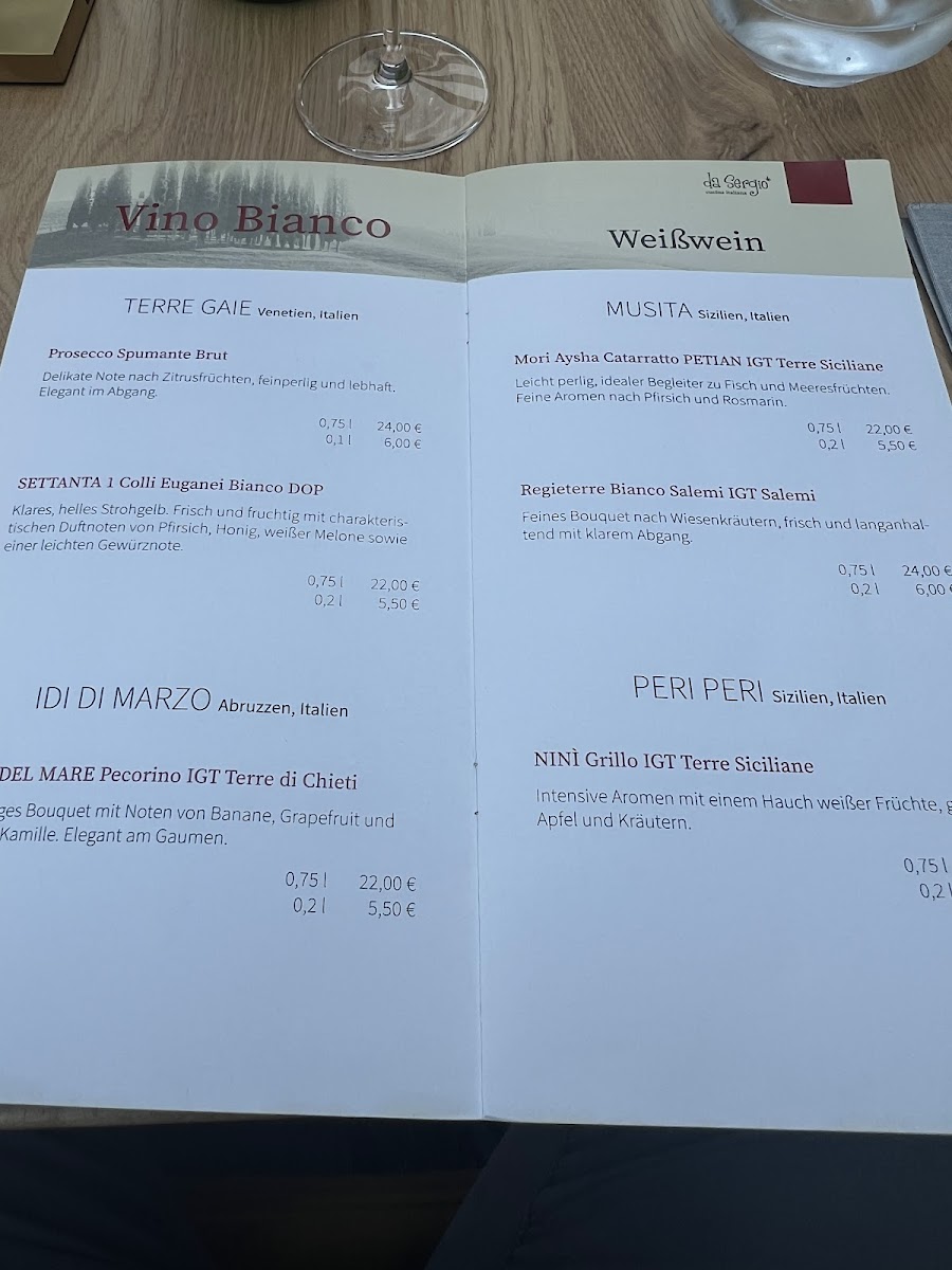 Ristorante da Sergio Bad Zwischenahn Photo Menu 4