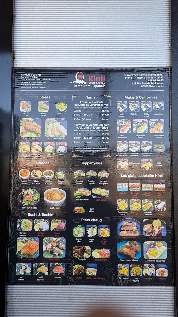 Kinii Saint-Louis Photo Menu 5
