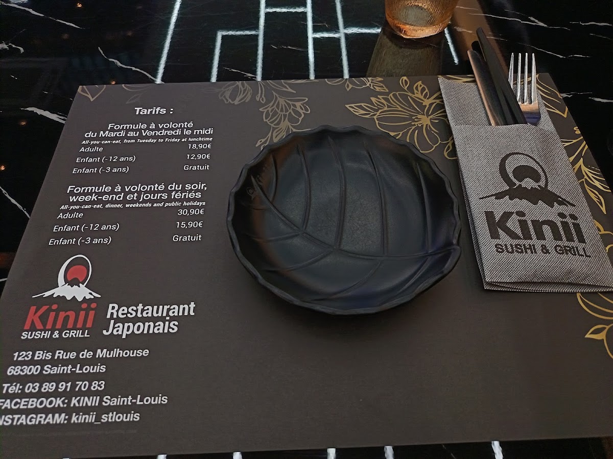Kinii Saint-Louis Photo Menu 7