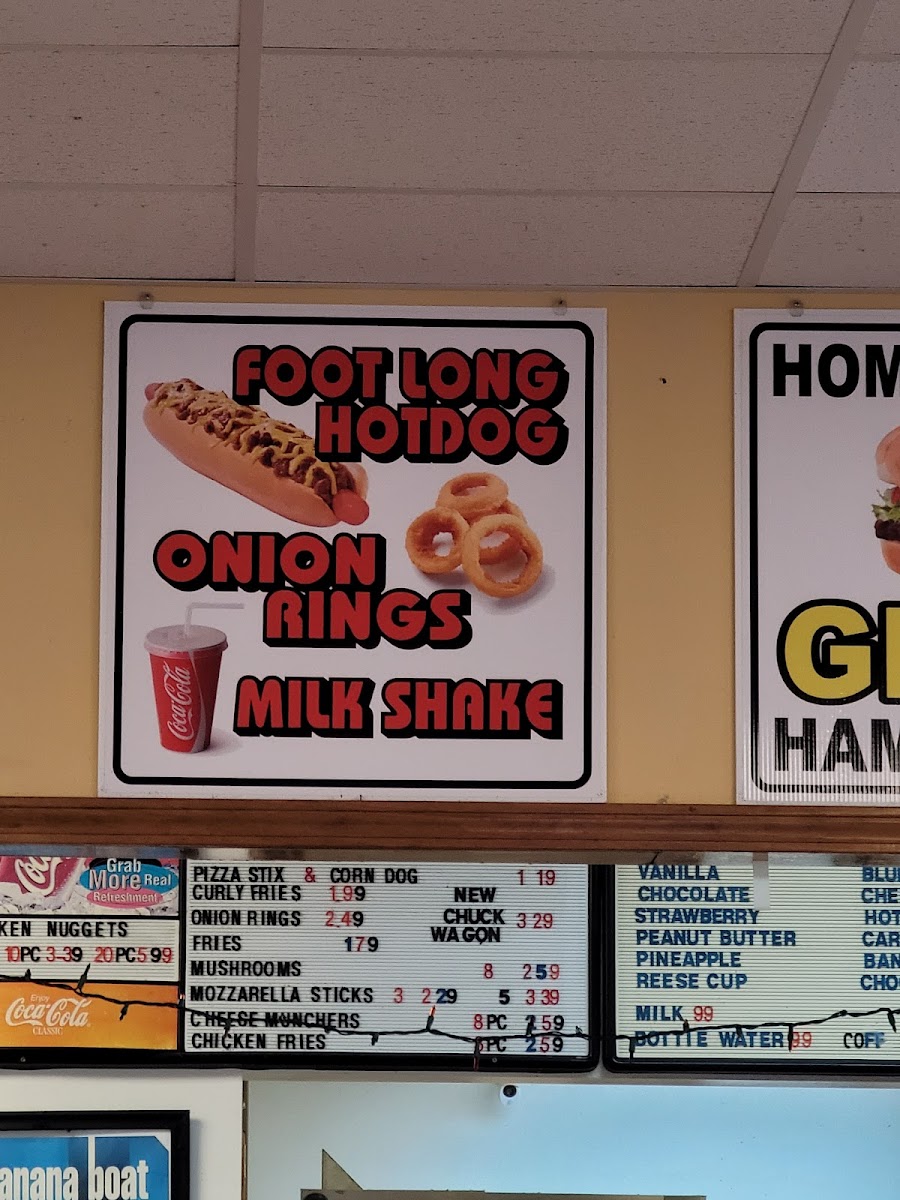 Dairy Hut Photo Menu 2