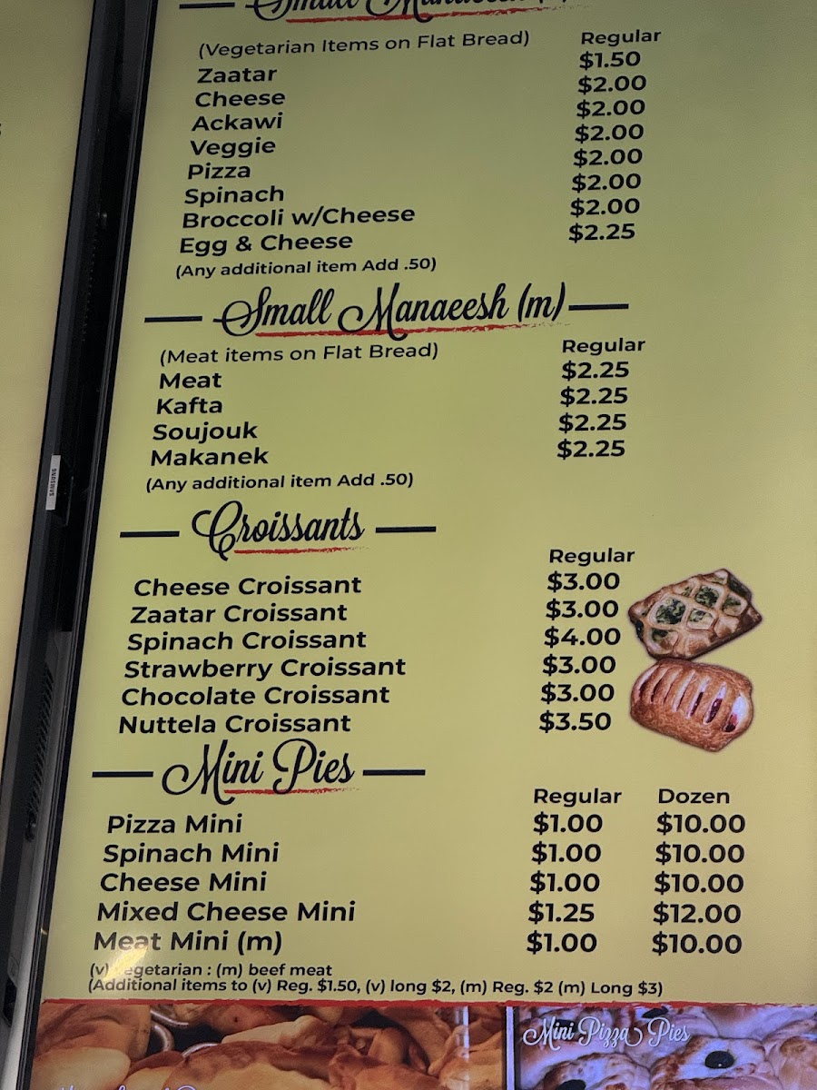 Kings Bakery Canton Photo Menu 3