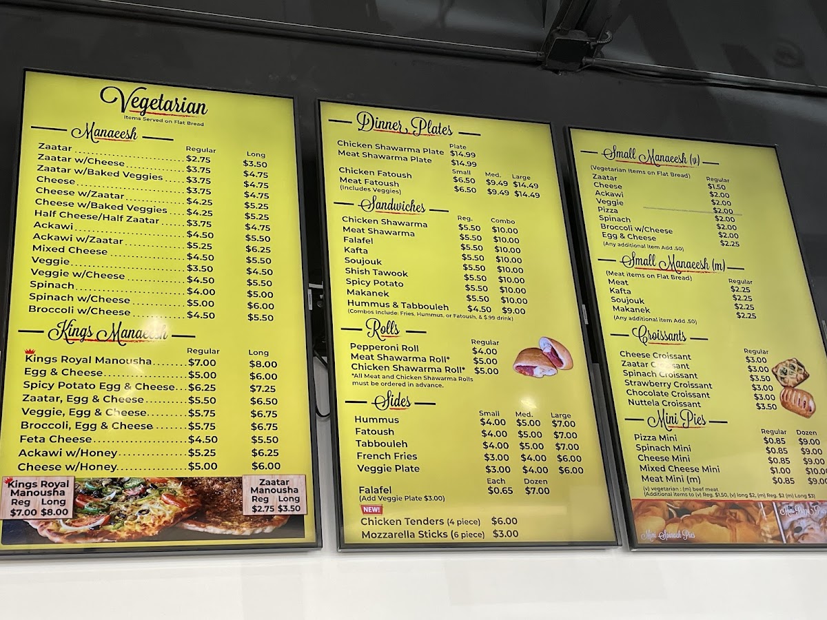 Kings Bakery Canton Photo Menu 9