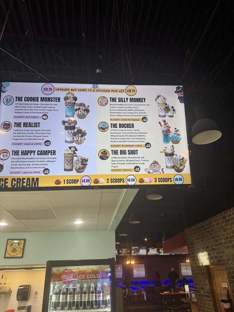 Mean Mugs Milkshake Bar Photo Menu 3