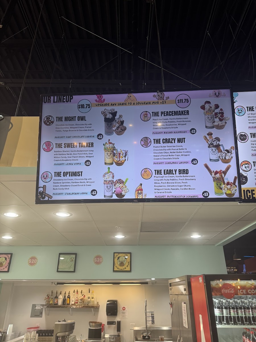 Mean Mugs Milkshake Bar Photo Menu 8