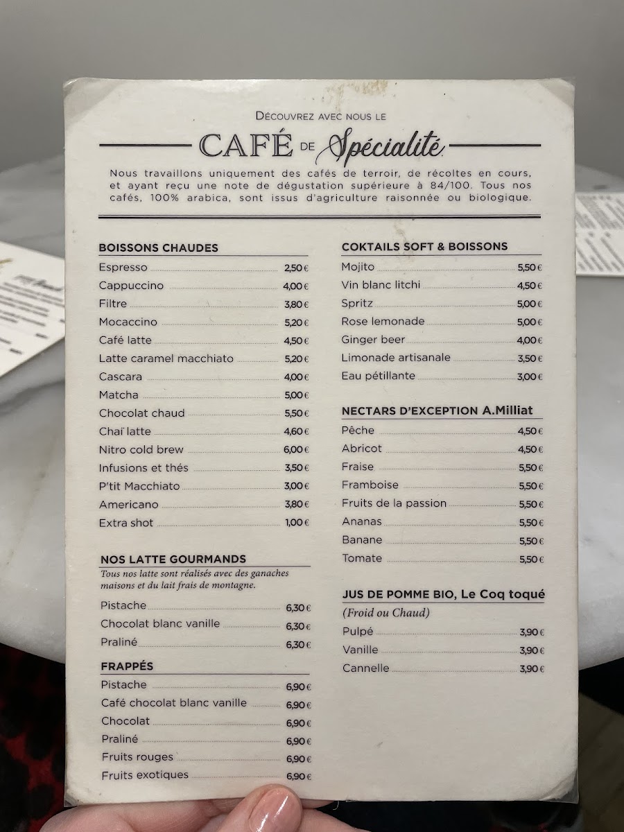 Café P'tit Dessert Photo Menu 10