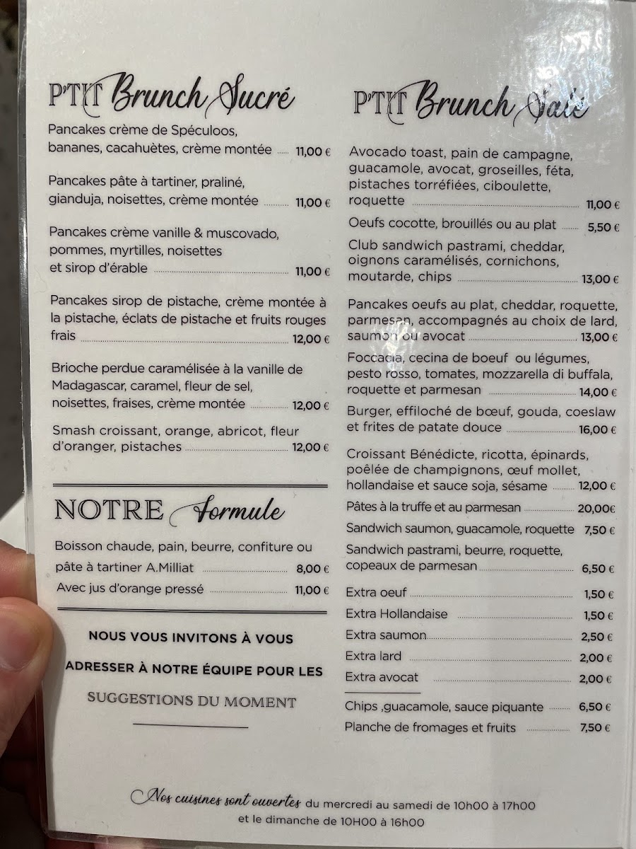 Café P'tit Dessert Photo Menu 9