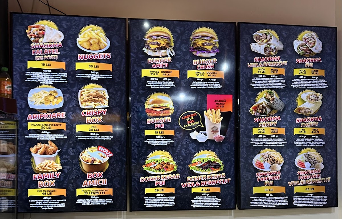 Shaorma Amicii Photo Menu 1