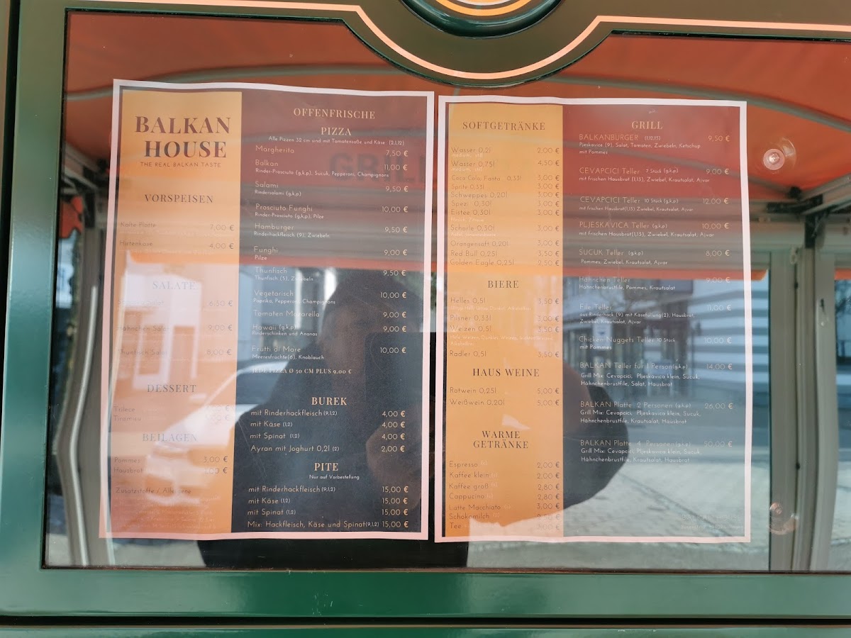 Balkan House Photo Menu 3