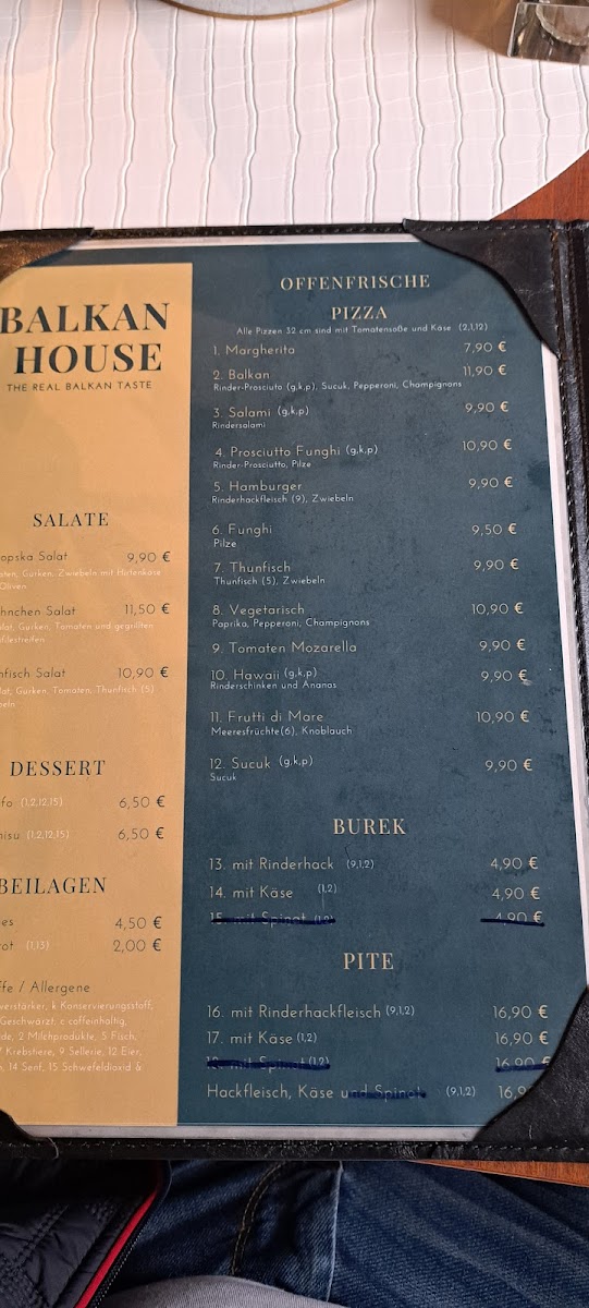 Balkan House Photo Menu 7