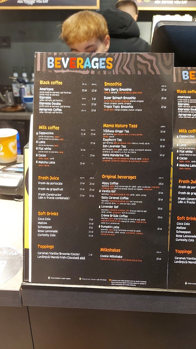 Mosaic Coffee Photo Menu 10