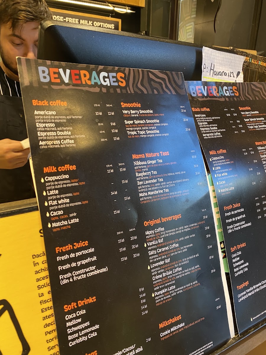 Mosaic Coffee Photo Menu 8