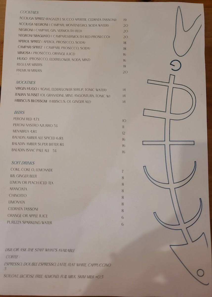 Acciuga Restaurant Photo Menu 4
