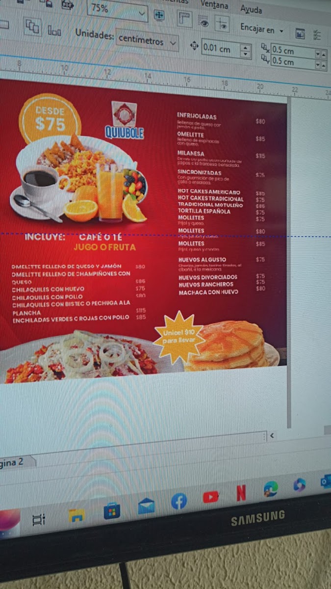Comida casera Quiubole Photo Menu 2