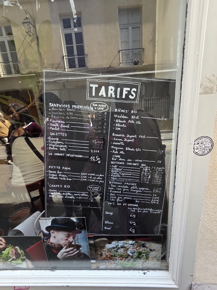 Chez Alain Miam Miam Photo Menu 1