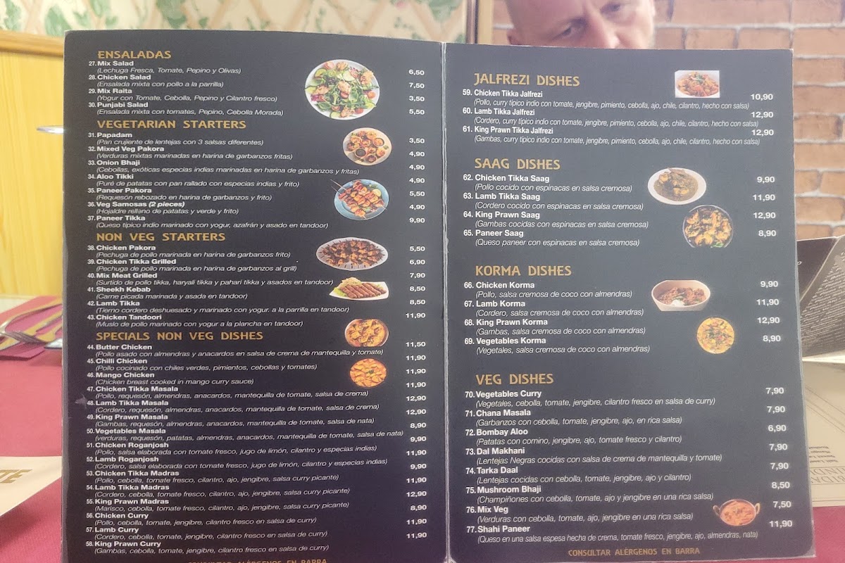 Havely Restaurante Indio Photo Menu 6