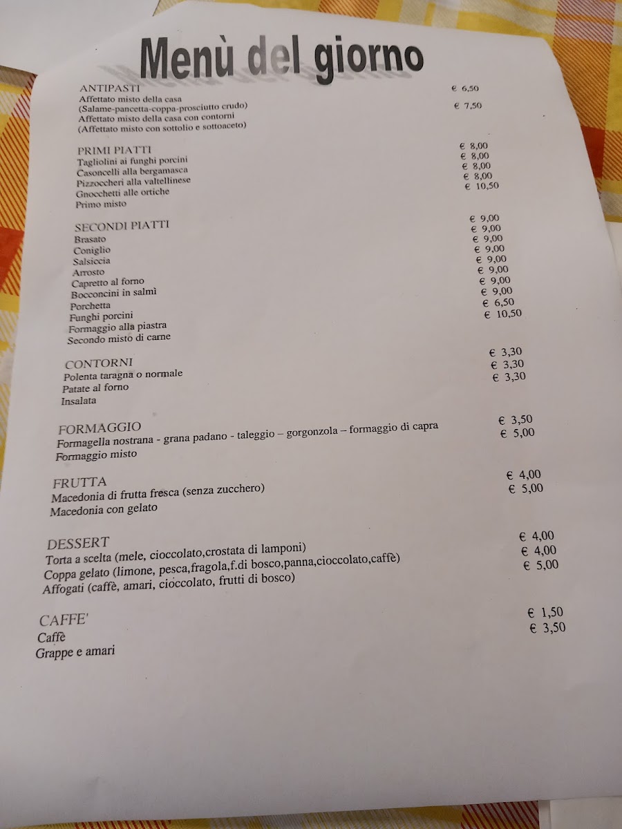 Trattoria Merelli Salmezza Photo Menu 3