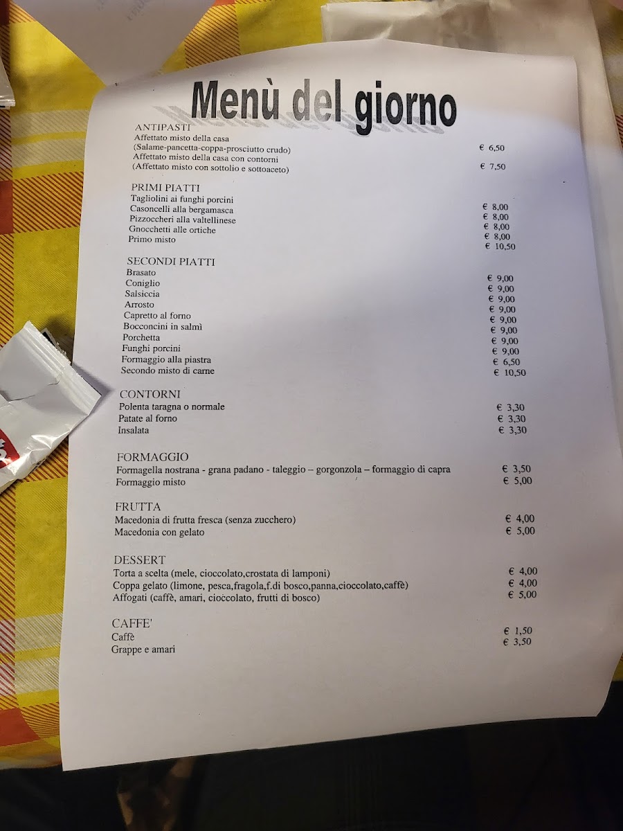 Trattoria Merelli Salmezza Photo Menu 4
