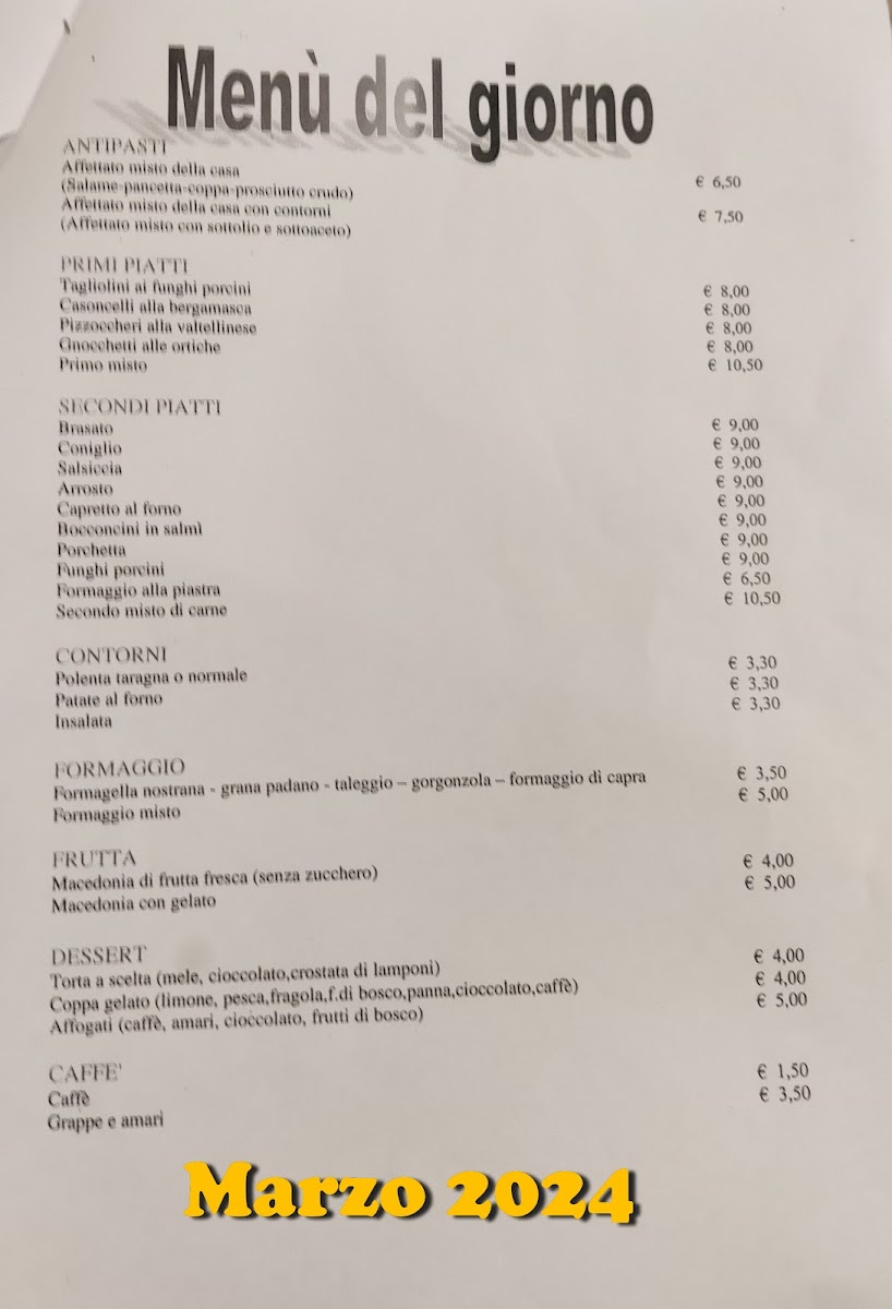 Trattoria Merelli Salmezza Photo Menu 6