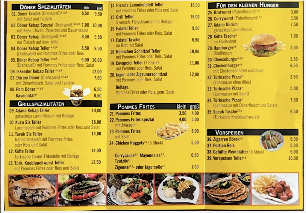 Burak Kebap Haus Photo Menu 2