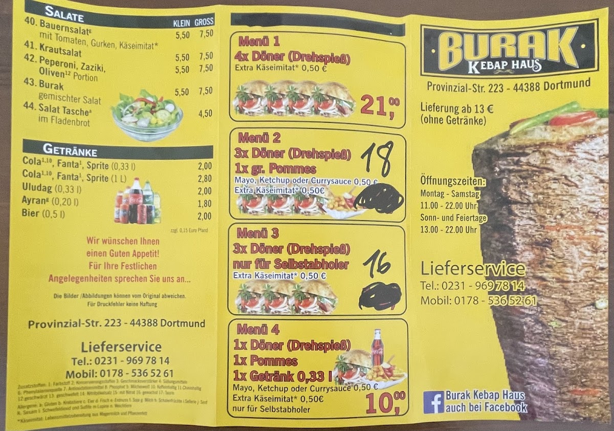 Burak Kebap Haus Photo Menu 5