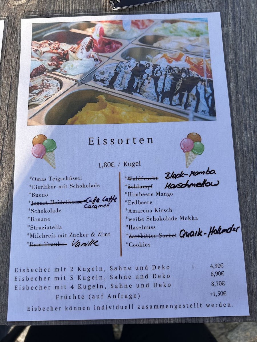 Schlosstherme und Eiscafé Seerhausen Photo Menu 8