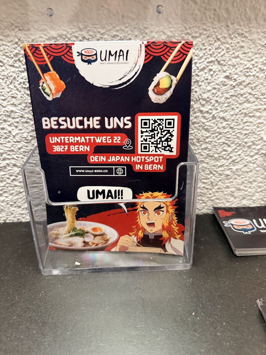Umai Bern Photo Menu 1