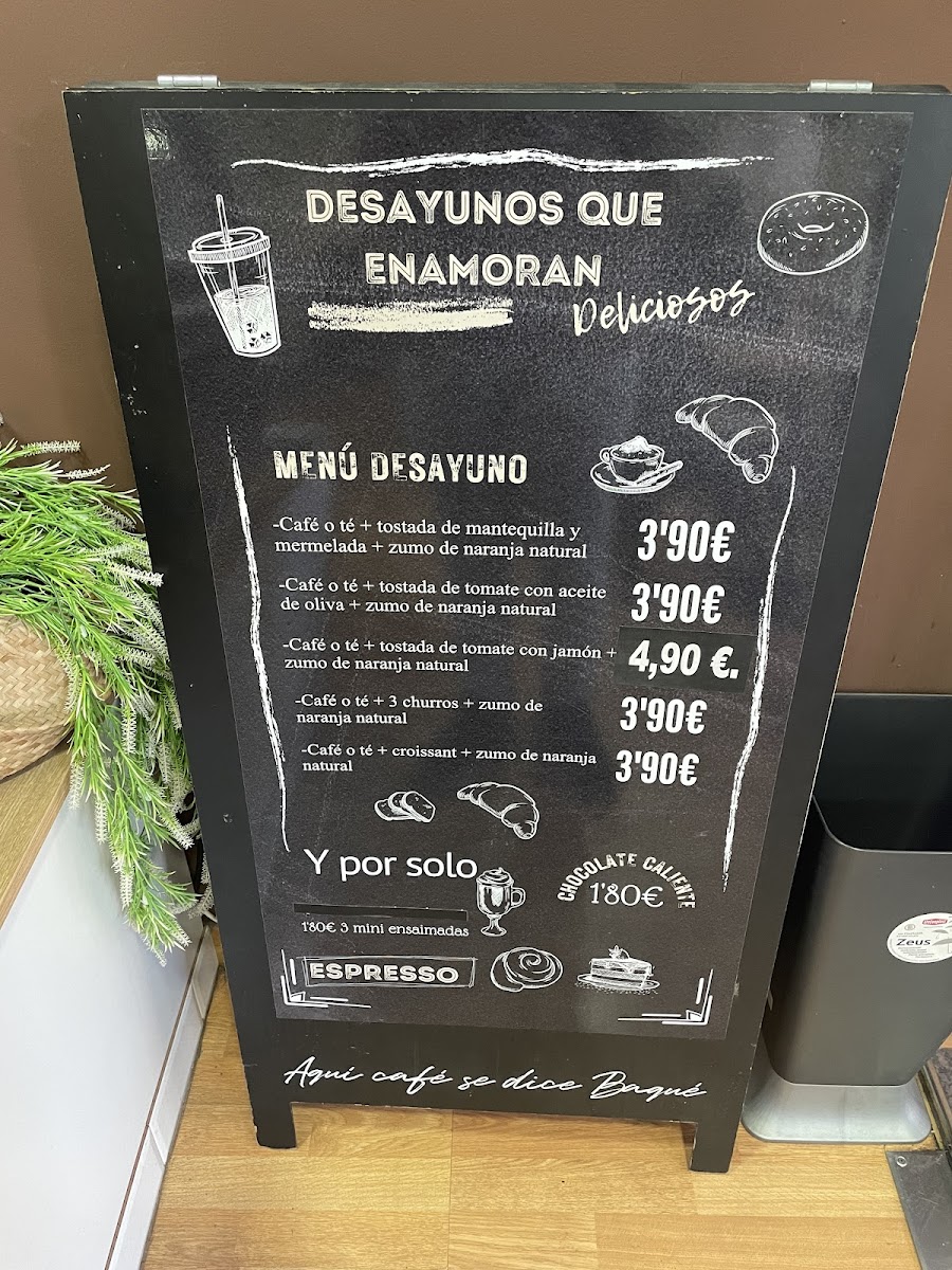 Cafetería Espresso Photo Menu 2