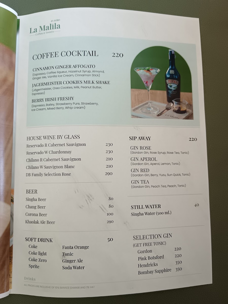 La Malila Café Photo Menu 10