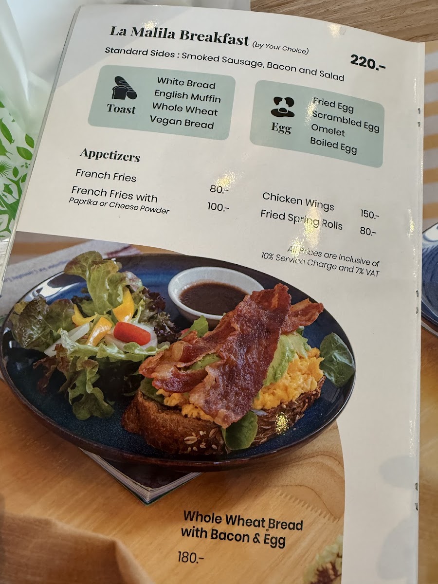La Malila Café Photo Menu 5
