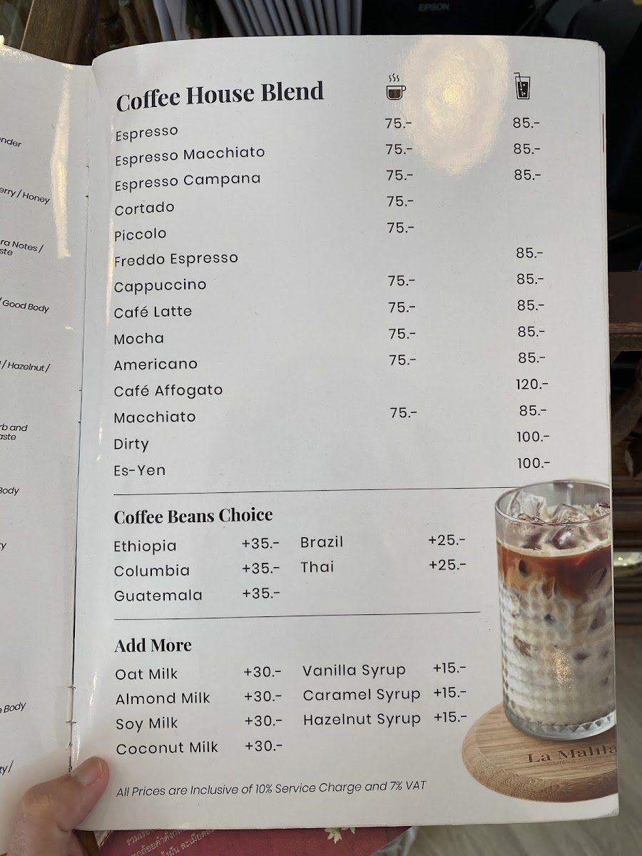 La Malila Café Photo Menu 8