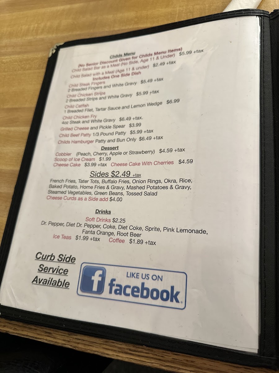 Red Prairie Steakhouse Photo Menu 10
