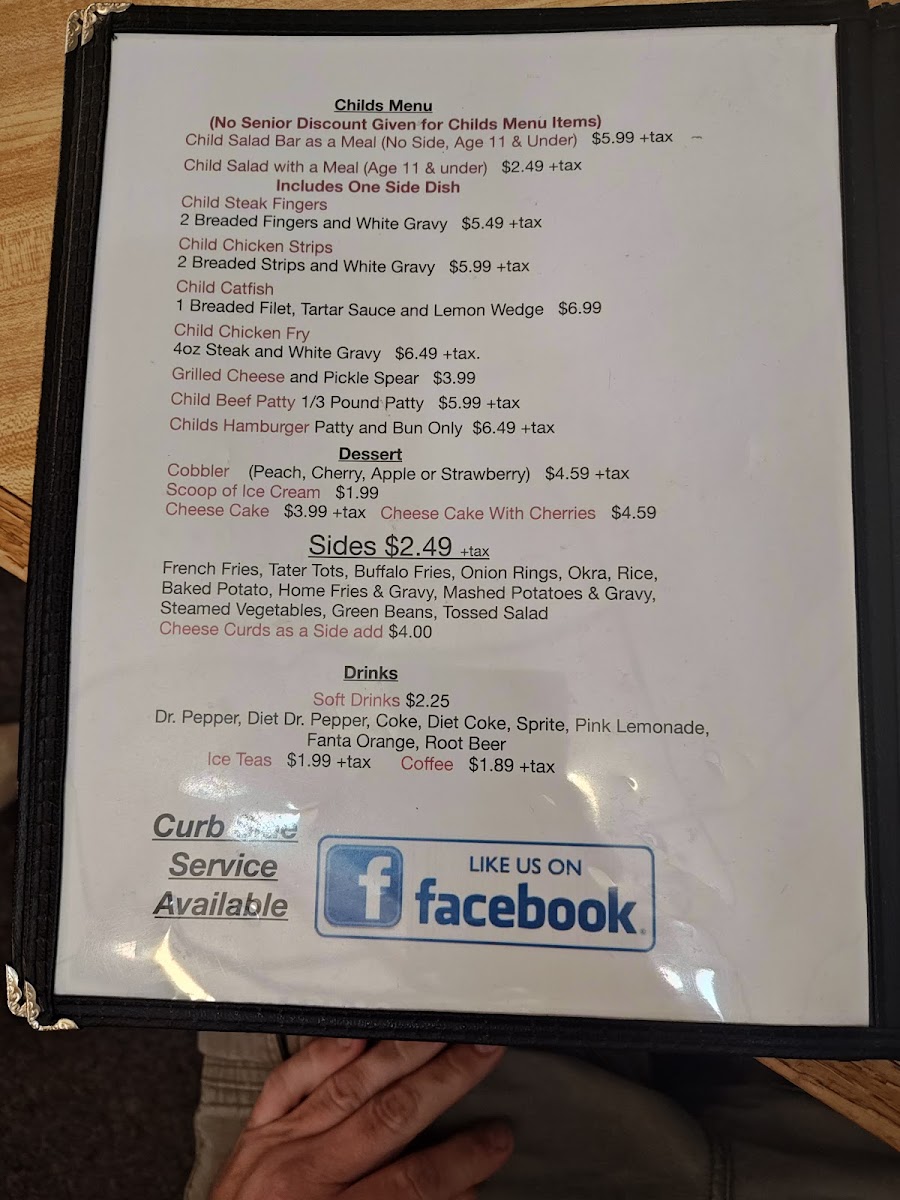 Red Prairie Steakhouse Photo Menu 4