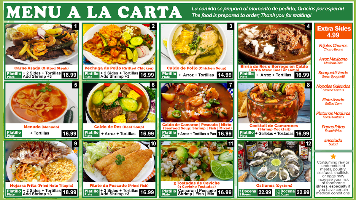 Salsa Brava Photo Menu 1