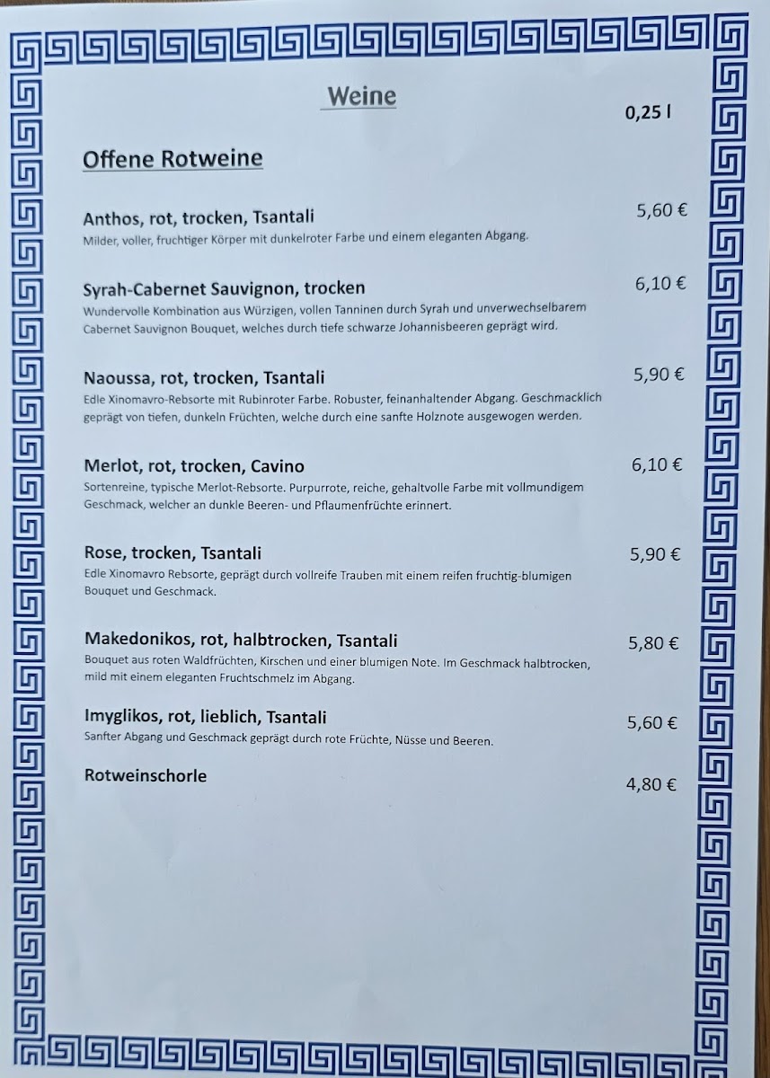 Restaurant Delphi Bamberg Photo Menu 4