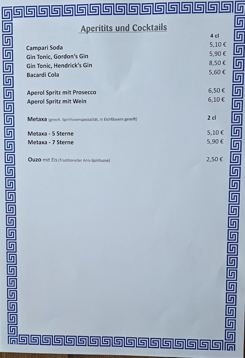 Restaurant Delphi Bamberg Photo Menu 9