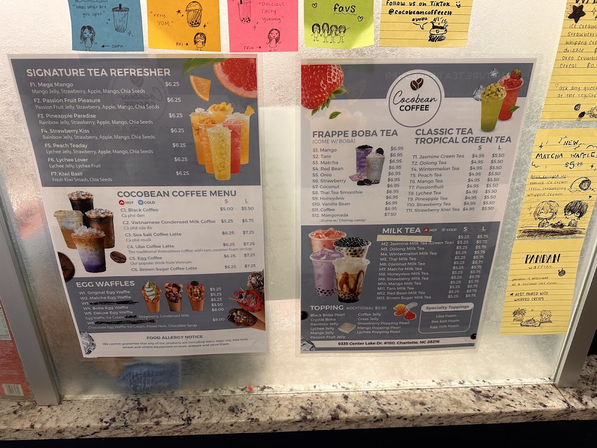 Cocobean Coffee and Boba Tea Photo Menu 8